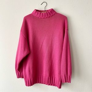 Vintage 1987 Barbie Pink Knit Sweater